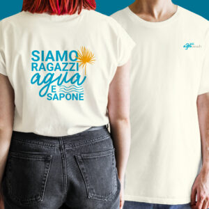 Tee Siamo Ragazzi Agua e Sapone