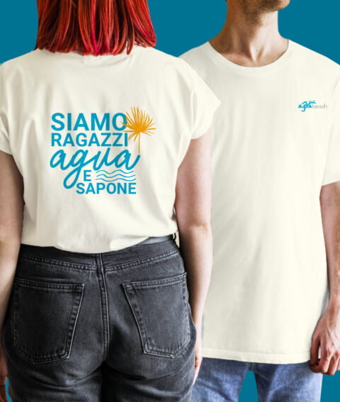 Tee Siamo Ragazzi Agua e Sapone